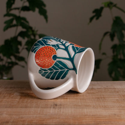 Clementine Wrap-Around Mug #2 [16oz]