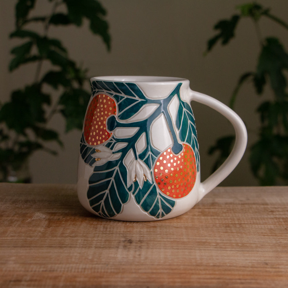 Clementine Wrap-Around Mug #3 [15oz]
