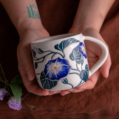 Morning Glory Botanic Mug