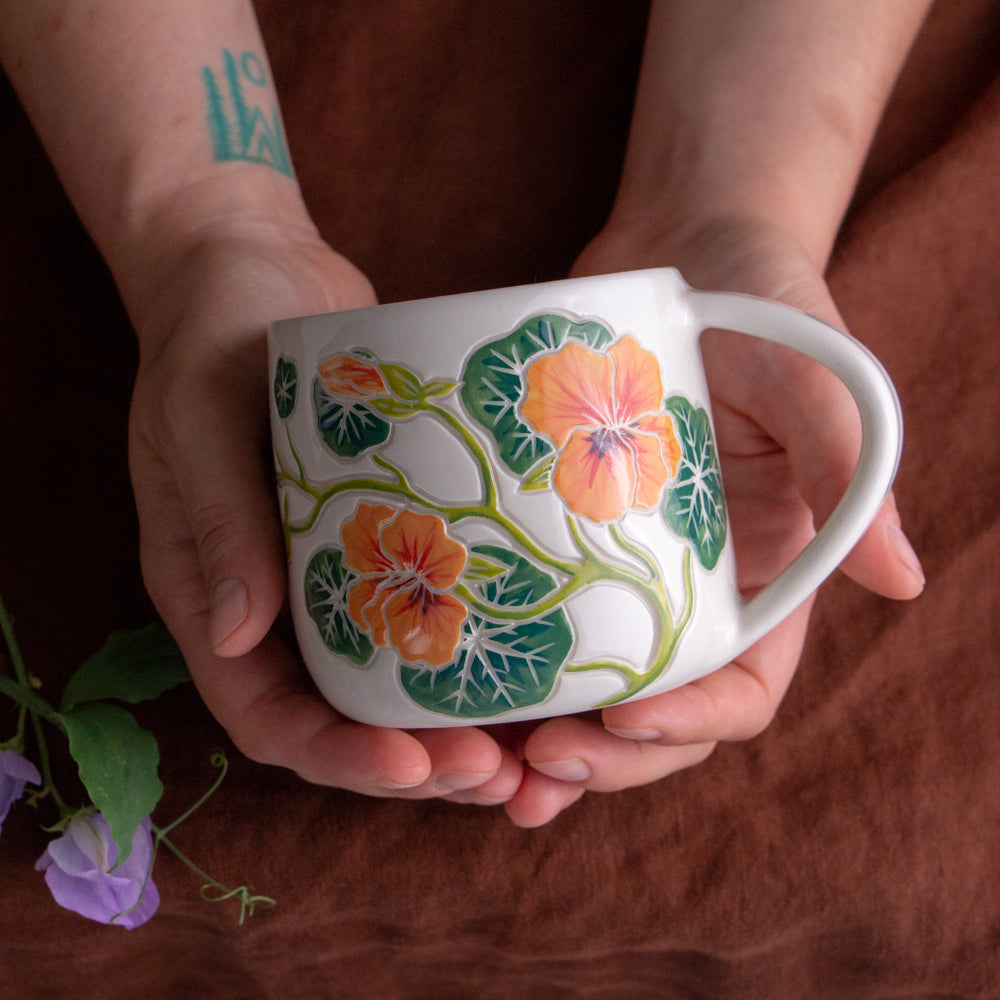 Nasturtium Mug