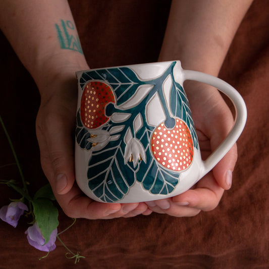 Clementine Wrap-Around Mug #2 [16oz]