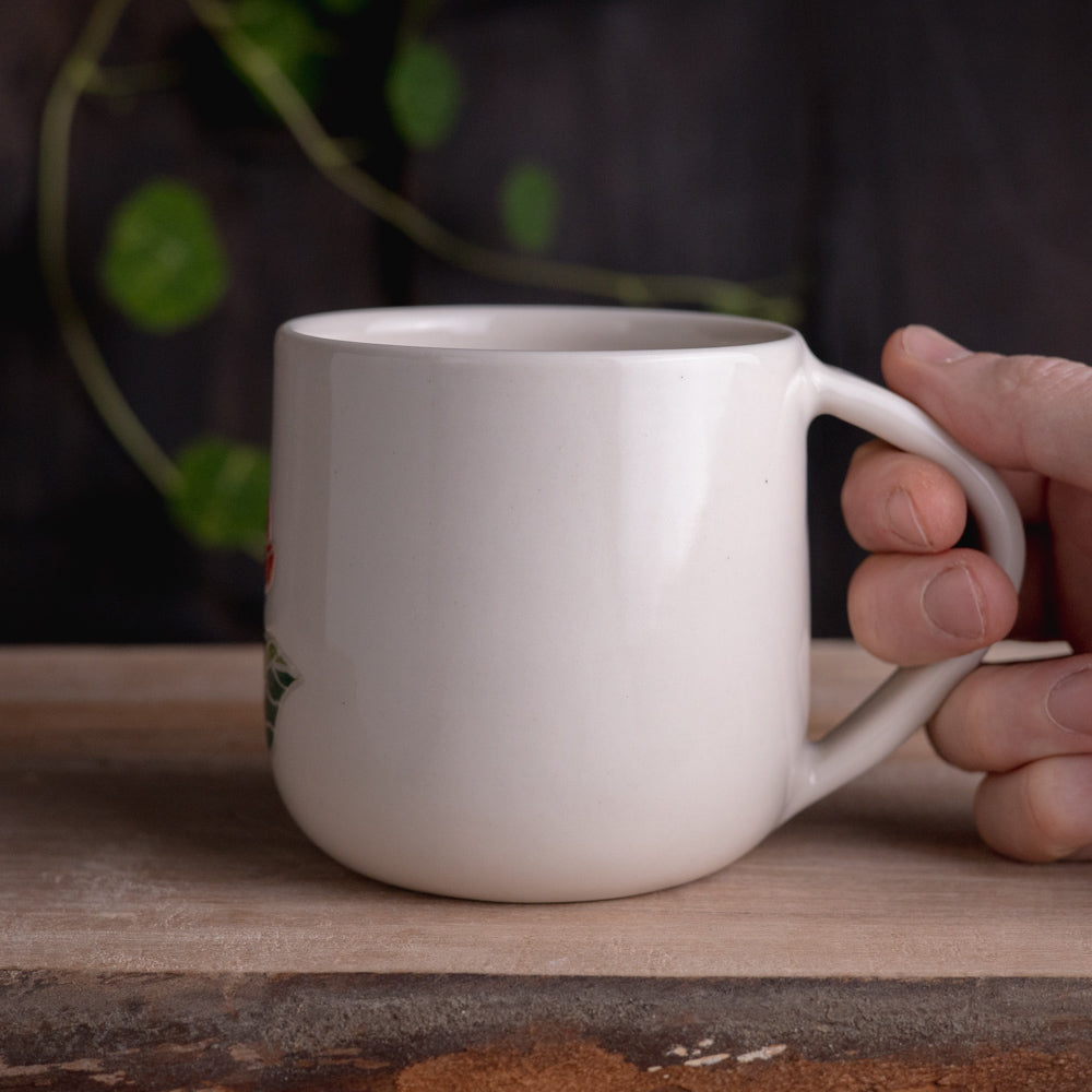 Pink Hellebore Mug