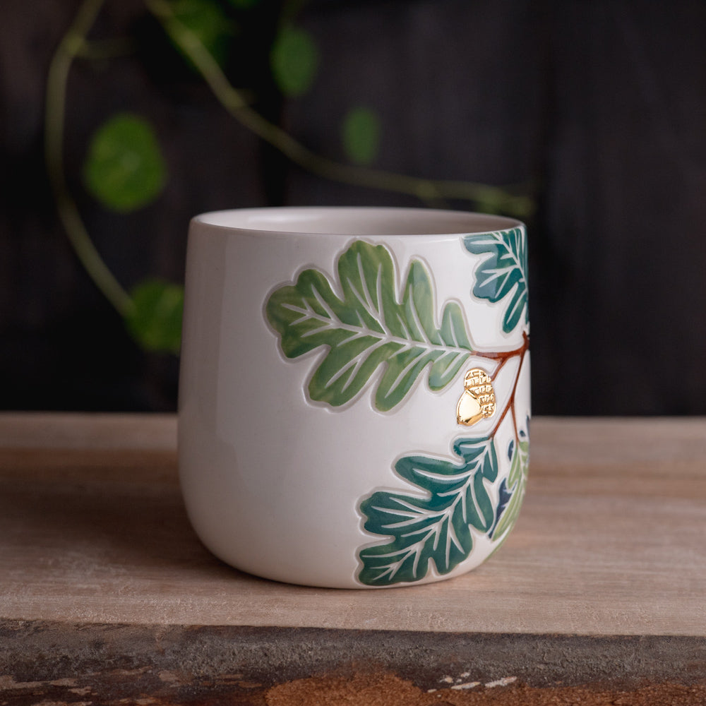 Oak Branch Mug 14-15oz