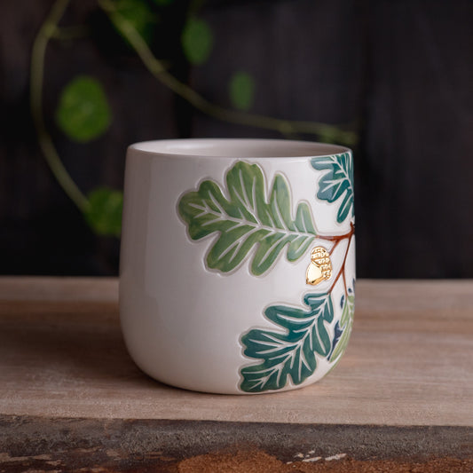 Oak Branch Mug 14-15oz