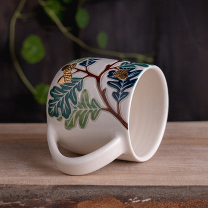Oak Branch Mug 14-15oz