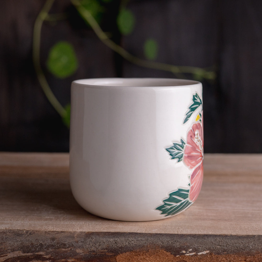 Hibiscus Botanic Mug