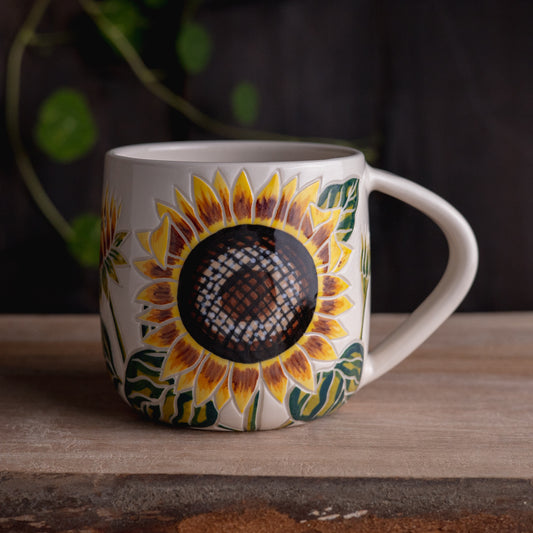 Yellow Sunflower Mug