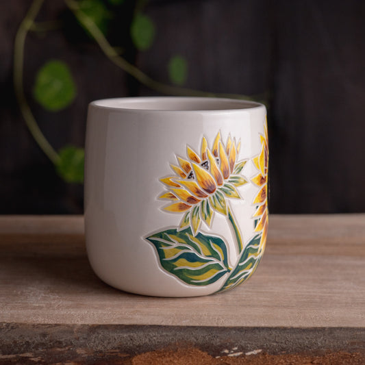 Yellow Sunflower Mug