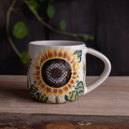 Yellow Sunflower Mug