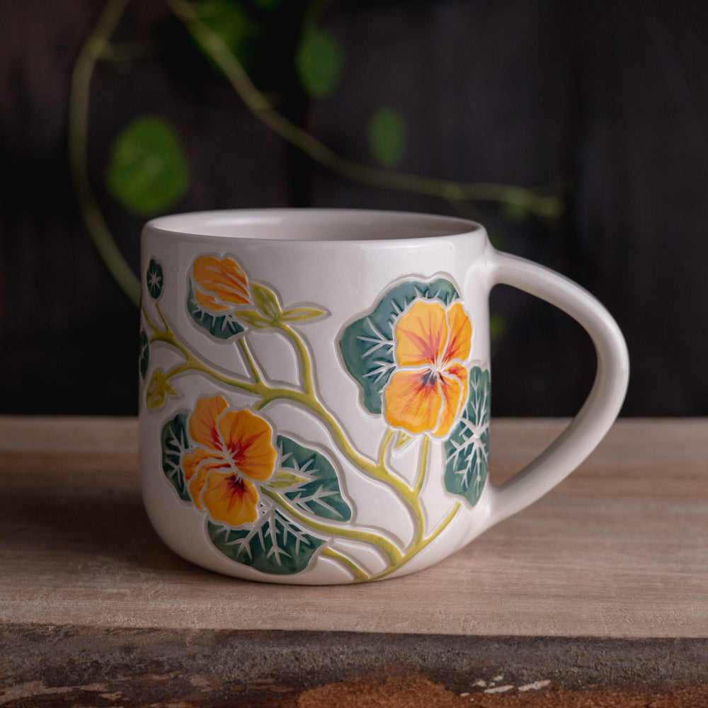 Nasturtium Mug