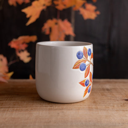Autumn Blueberry Mug