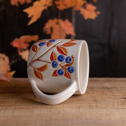Autumn Blueberry Mug