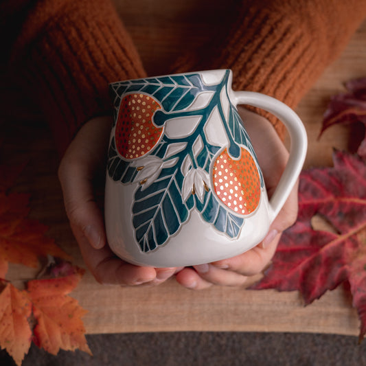 [SECONDS] Clementine Wrap-Around Mug #2 [19oz]