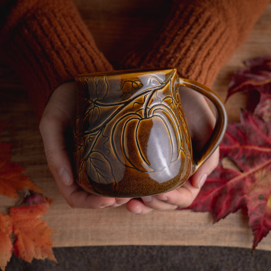 Teadust Pumpkin Mug #2 [18oz]
