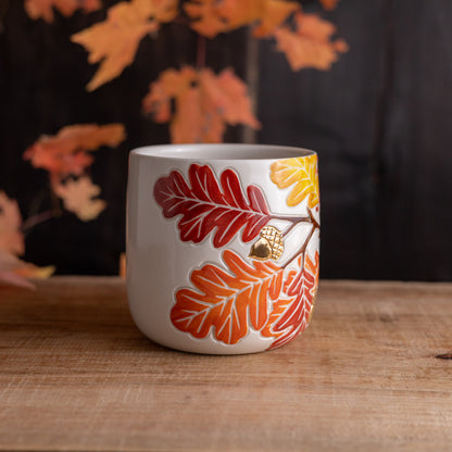 Autumn Oak Branch Mug