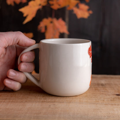 Autumn Oak Branch Mug