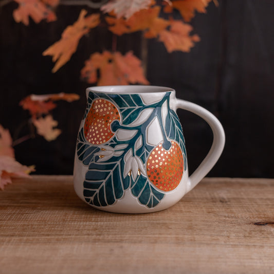 Clementine Wrap-Around Mug #1 [16oz]