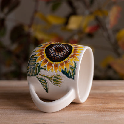 Yellow Sunflower Mug