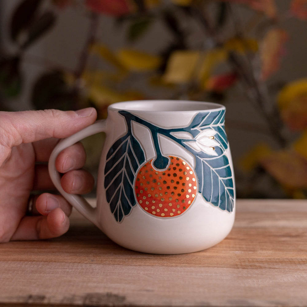 Clementine Wrap-Around Mug #1 [17oz]