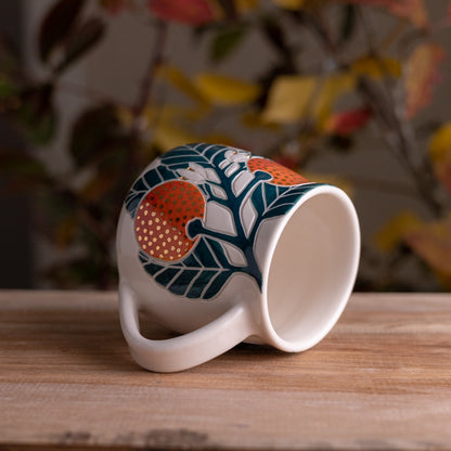 Clementine Wrap-Around Mug #1 [17oz]