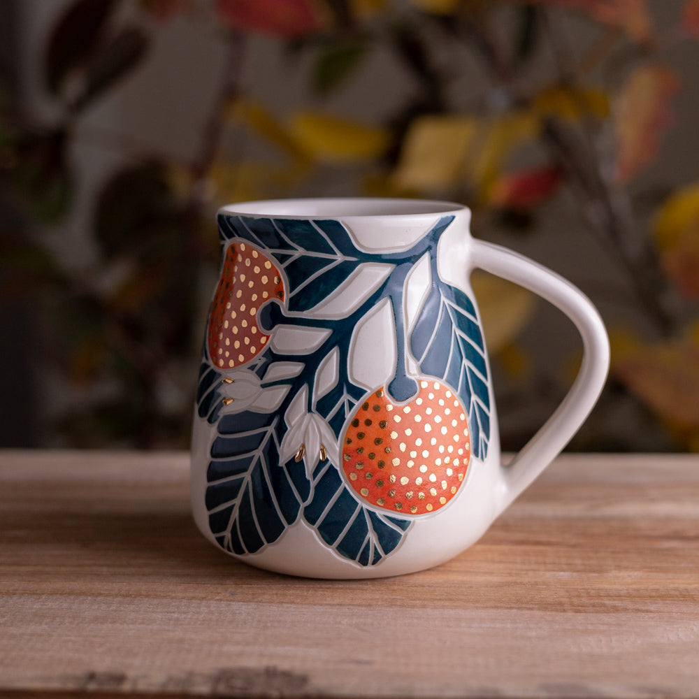 Clementine Wrap-Around Mug #2 [17oz]