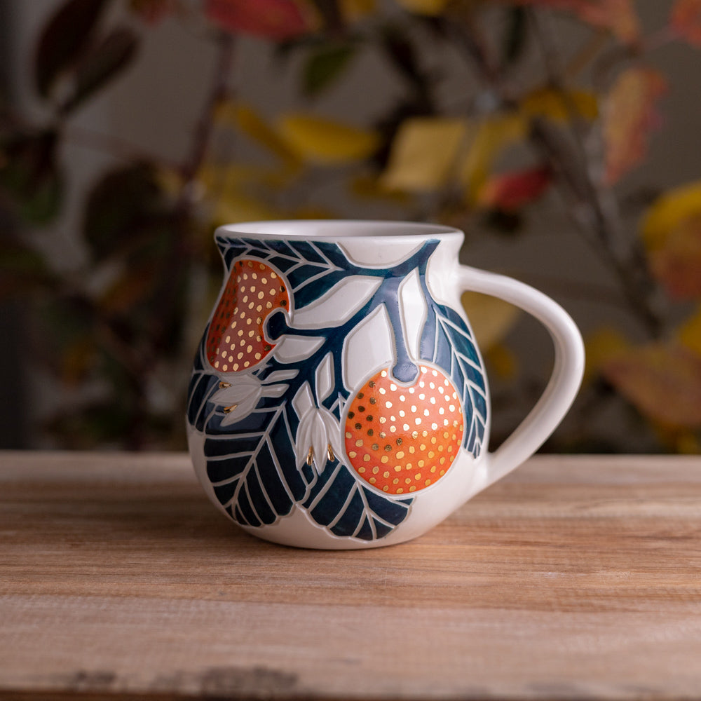 Clementine Wrap-Around Mug #3 [15oz]