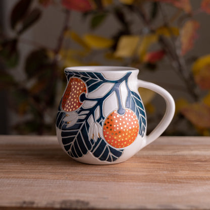 Clementine Wrap-Around Mug #3 [15oz]