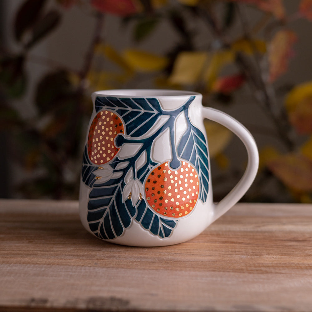 Clementine Wrap-Around Mug #4 [18oz]