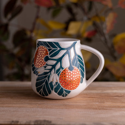 Clementine Wrap-Around Mug #5 [18oz]