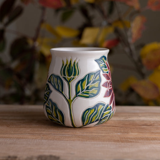 Sunflower Wrap-Around Mug #3 [19oz]