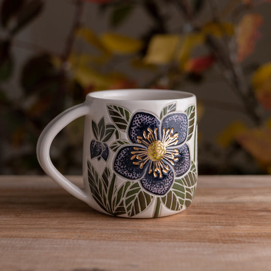 Dark Hellebore Mug 14-15oz