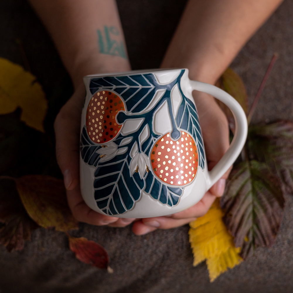 Clementine Wrap-Around Mug #4 [18oz]