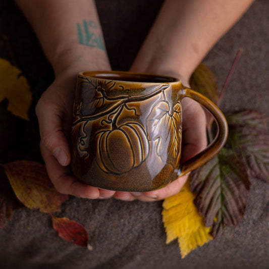 Teadust Pumpkin Mug #2 [15oz]