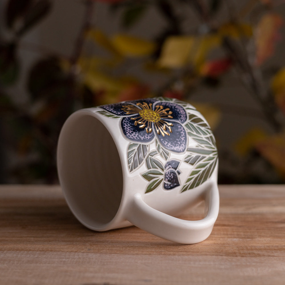 Dark Hellebore Mug 14-15oz