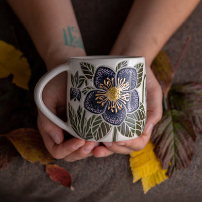 Dark Hellebore Mug 14-15oz