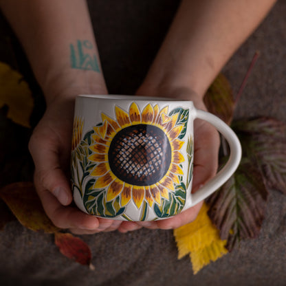 Yellow Sunflower Mug