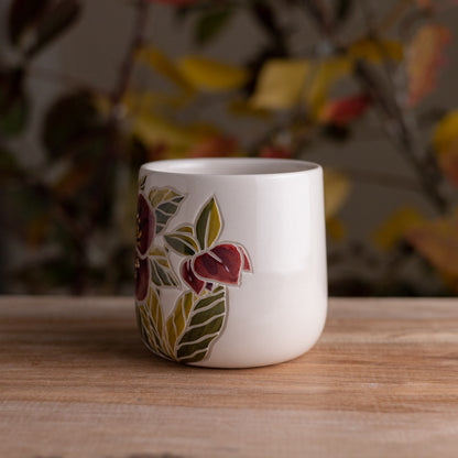 "Anna's Red" Hellebore Mug
