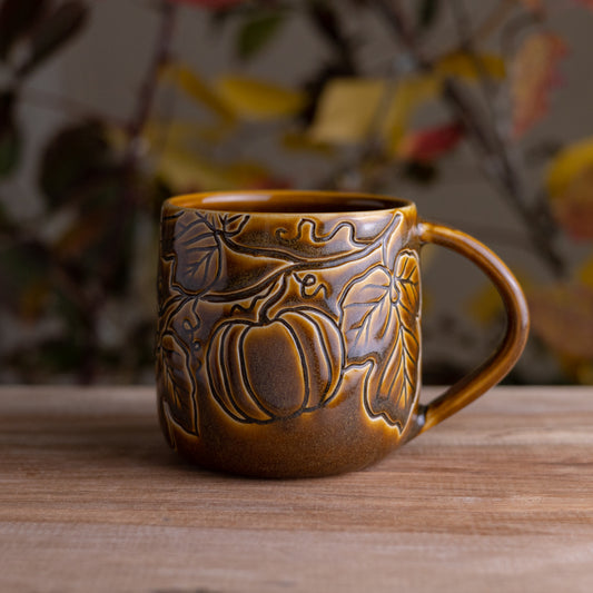 Teadust Pumpkin Mug #1 [16oz]