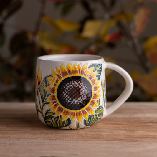 Yellow Sunflower Mug