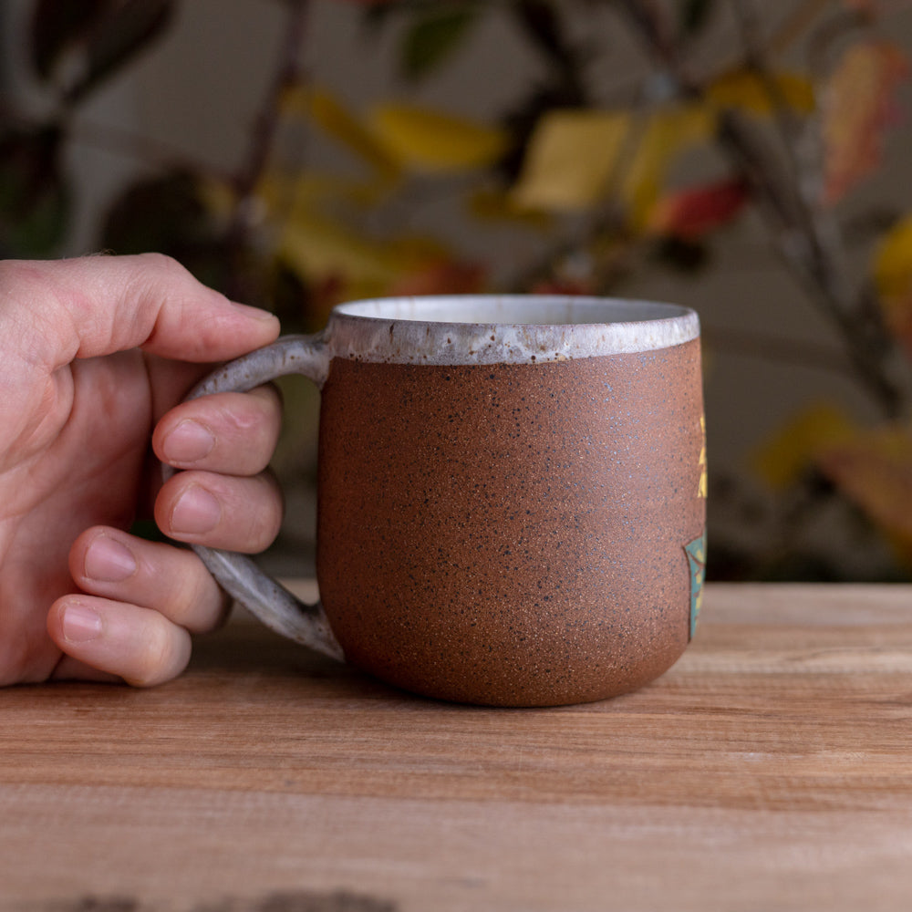 Sunflower Stoneware Mug [15oz]