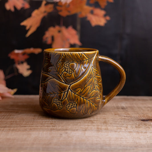 Teadust Oak Branch Mug #1 [15oz]