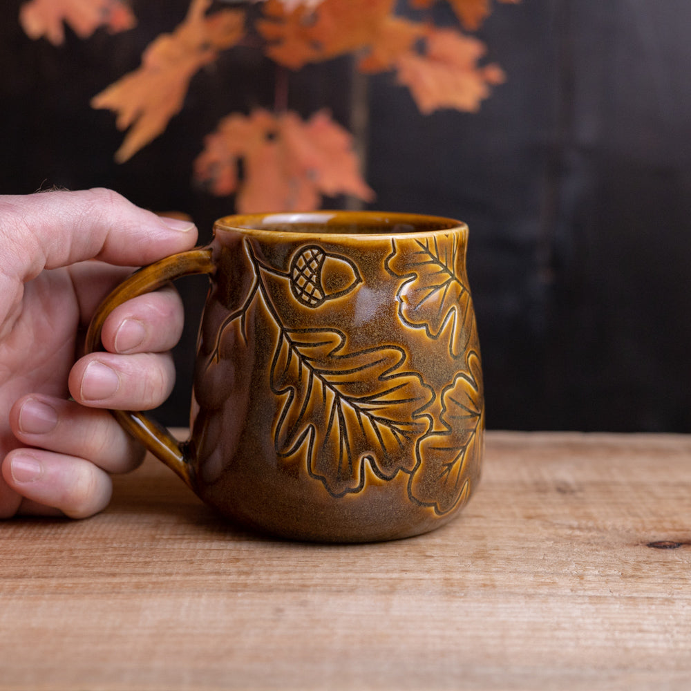 Teadust Oak Branch Mug #1 [15oz]