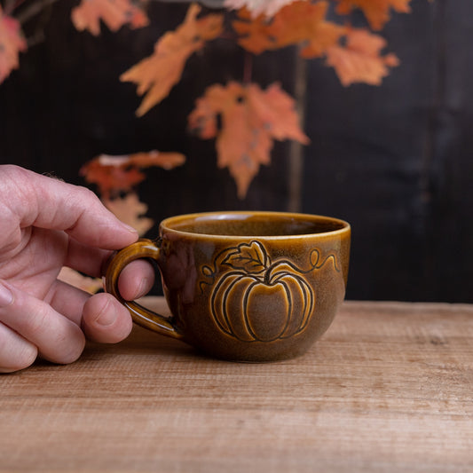 Teadust Pumpkin Cappuccino Cup #1 [8oz]
