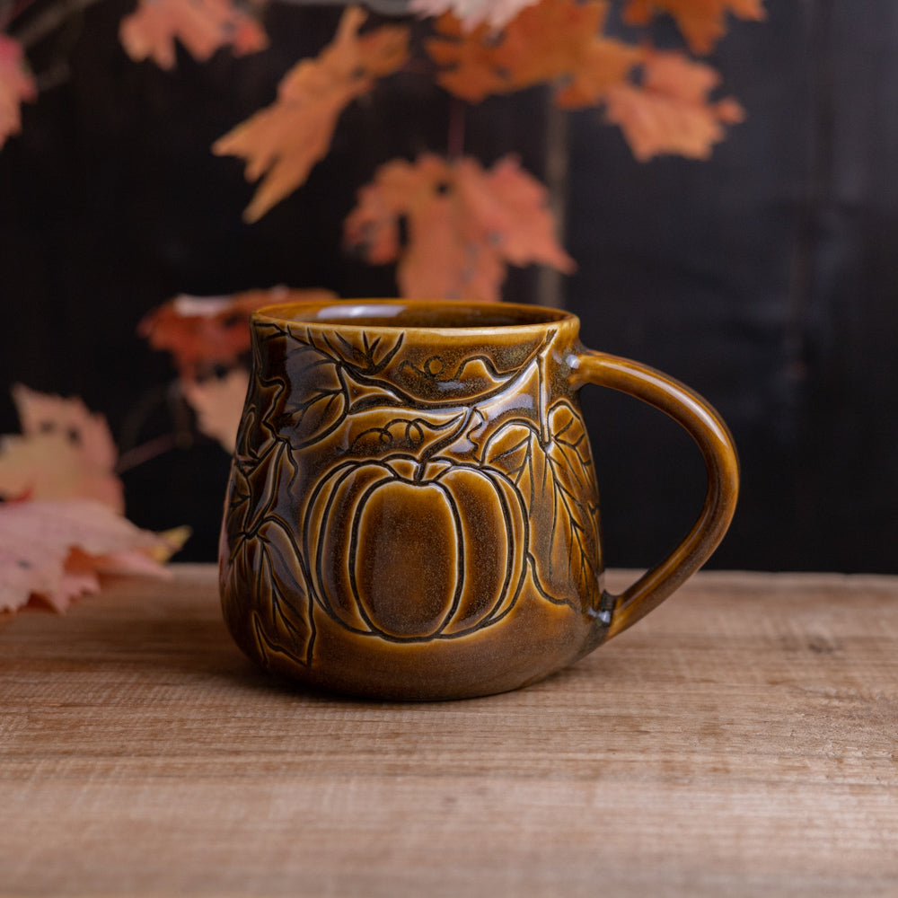 Teadust Pumpkin Mug #4 [14oz]